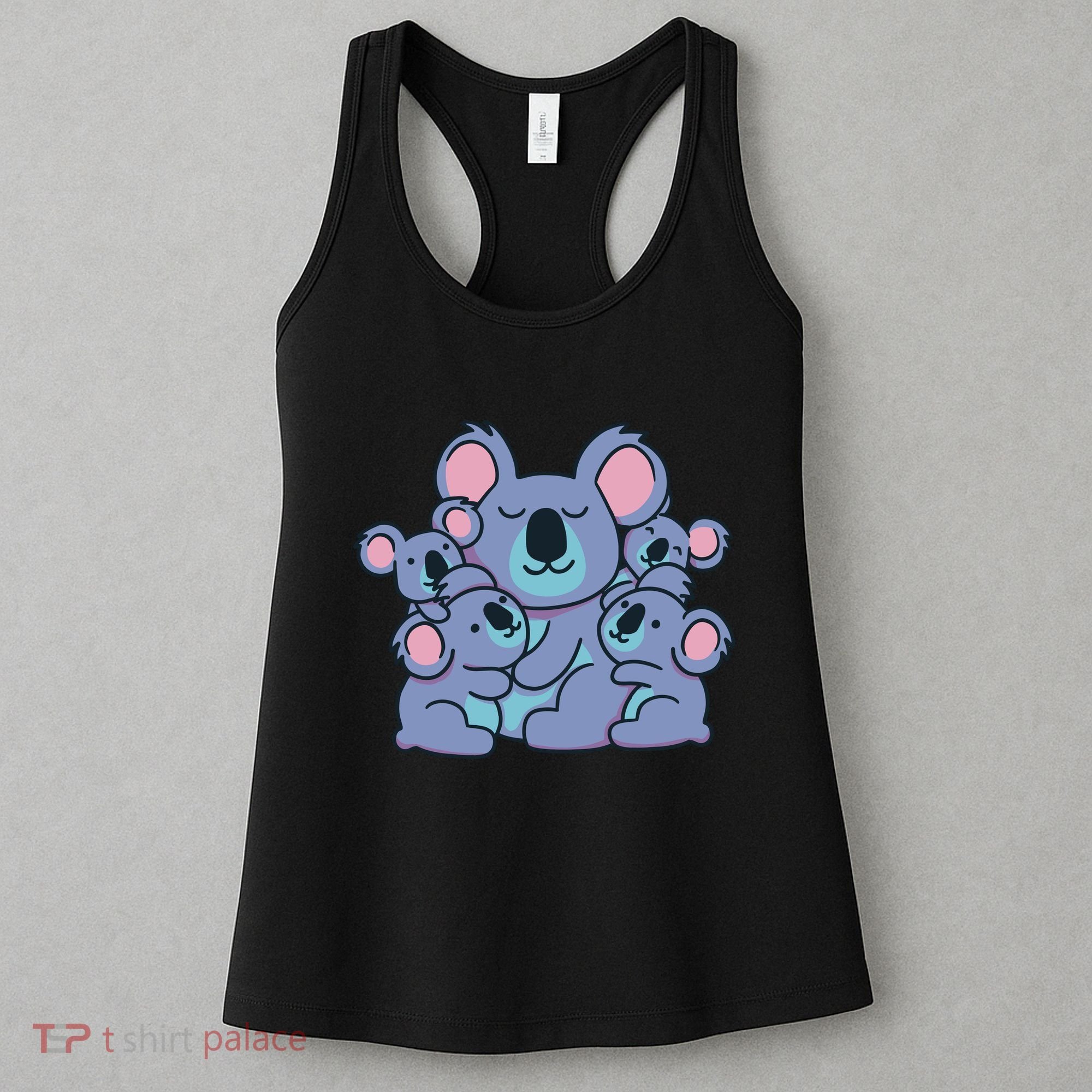 Cute Koala Family Women's Tank Top