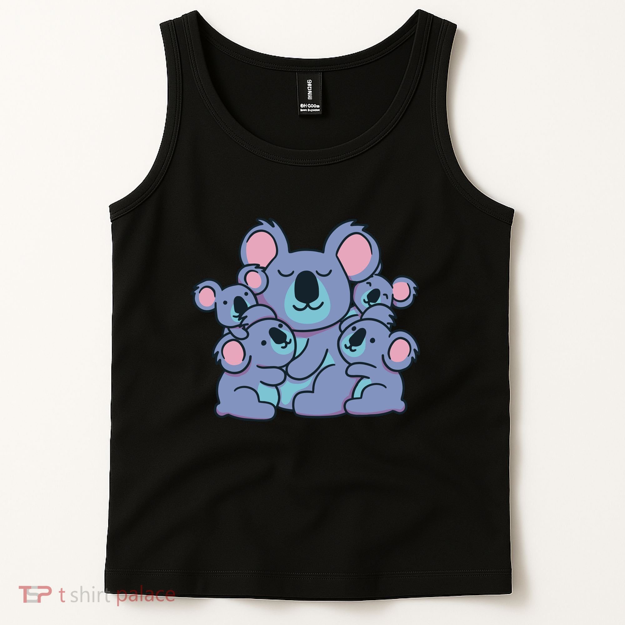 Cute Koala Family Tank Top