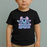 Cute Koala Family Toddler T-Shirt thumb 2