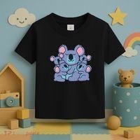 Cute Koala Family Toddler T-Shirt thumb 3