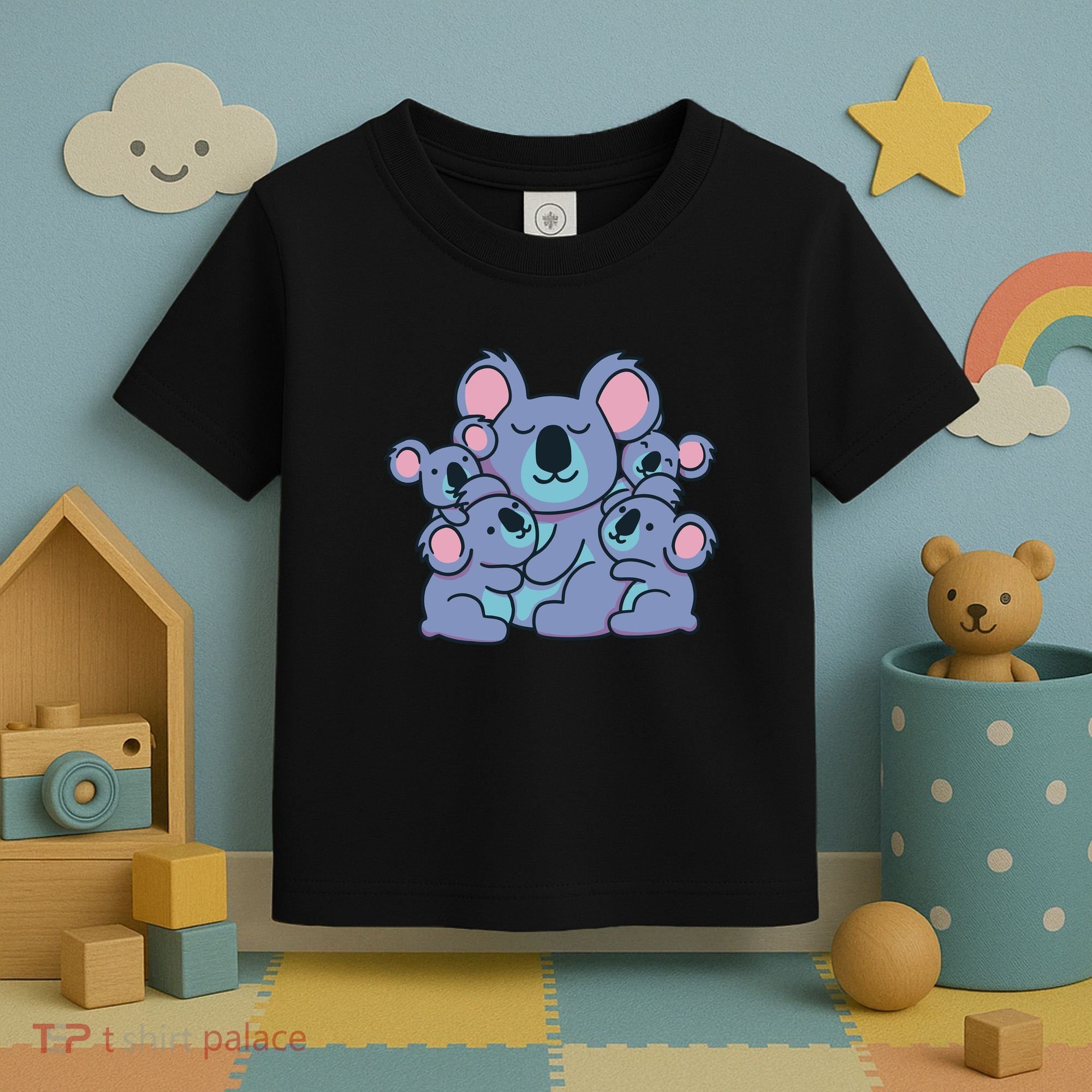 Cute Koala Family Toddler T-Shirt