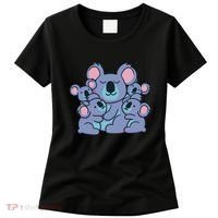 Cute Koala Family Women's T-Shirt thumb 0