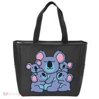 Cute Koala Family Tote Bag thumb 0