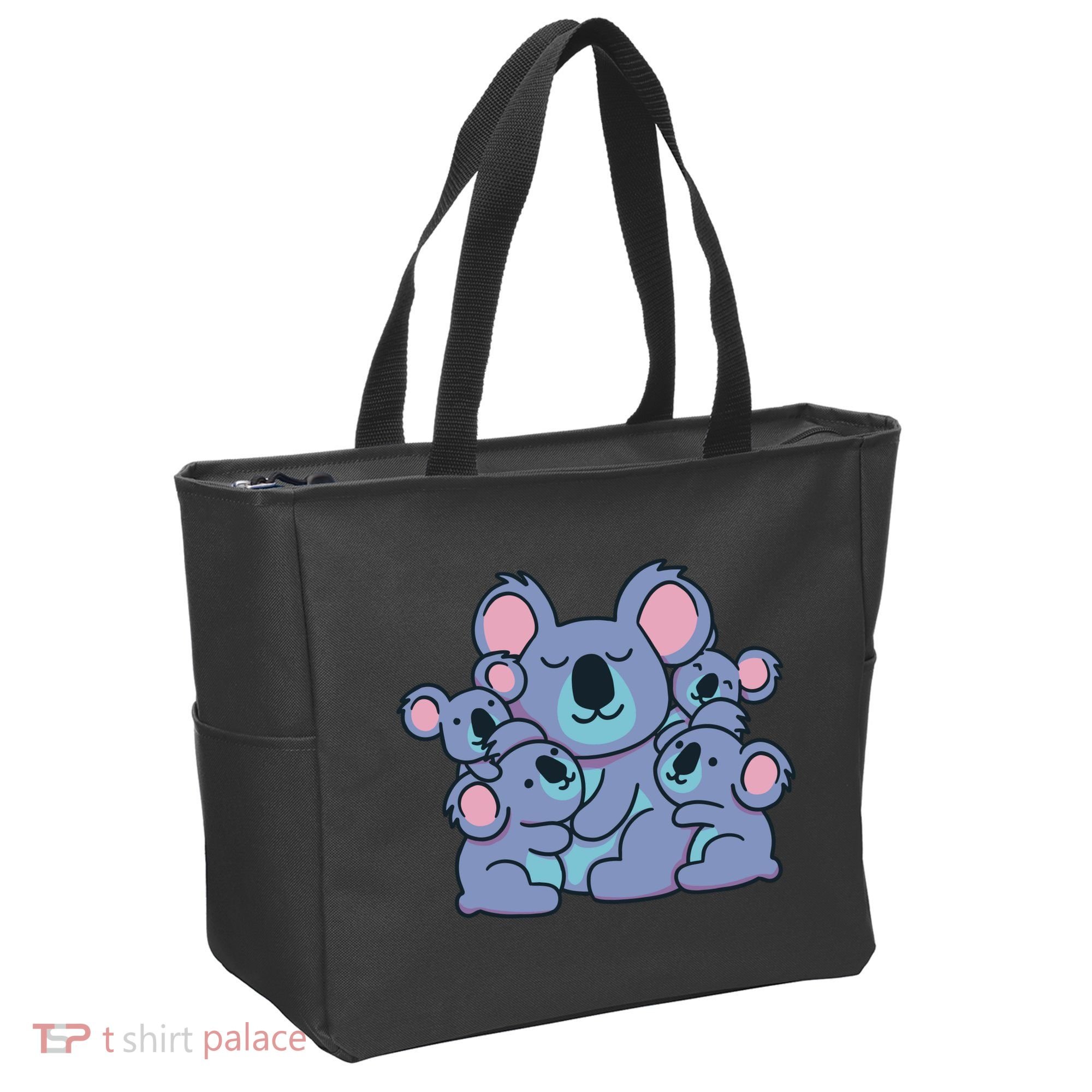 Cute Koala Family Tote Bag
