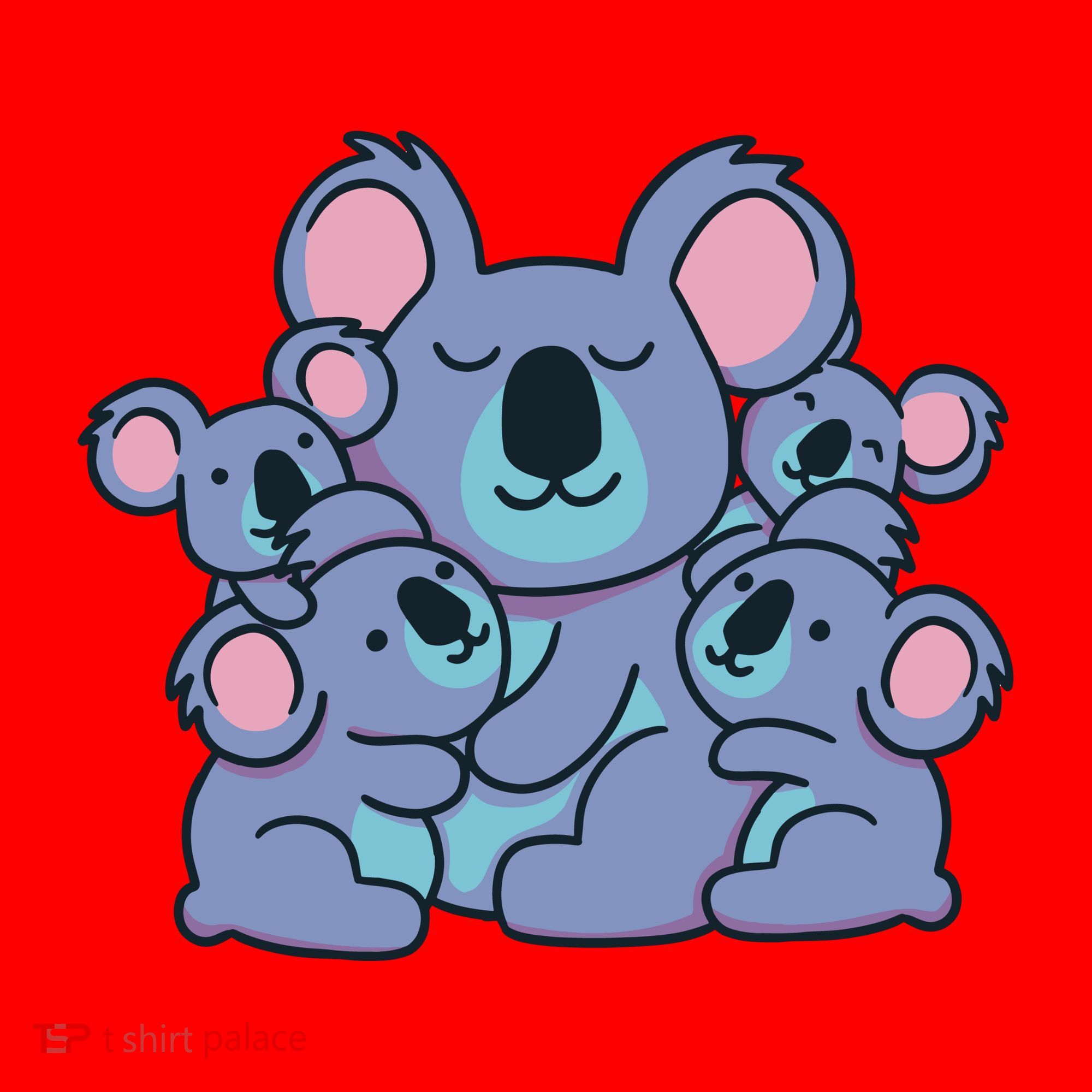 Cute Koala Family Santa Hat