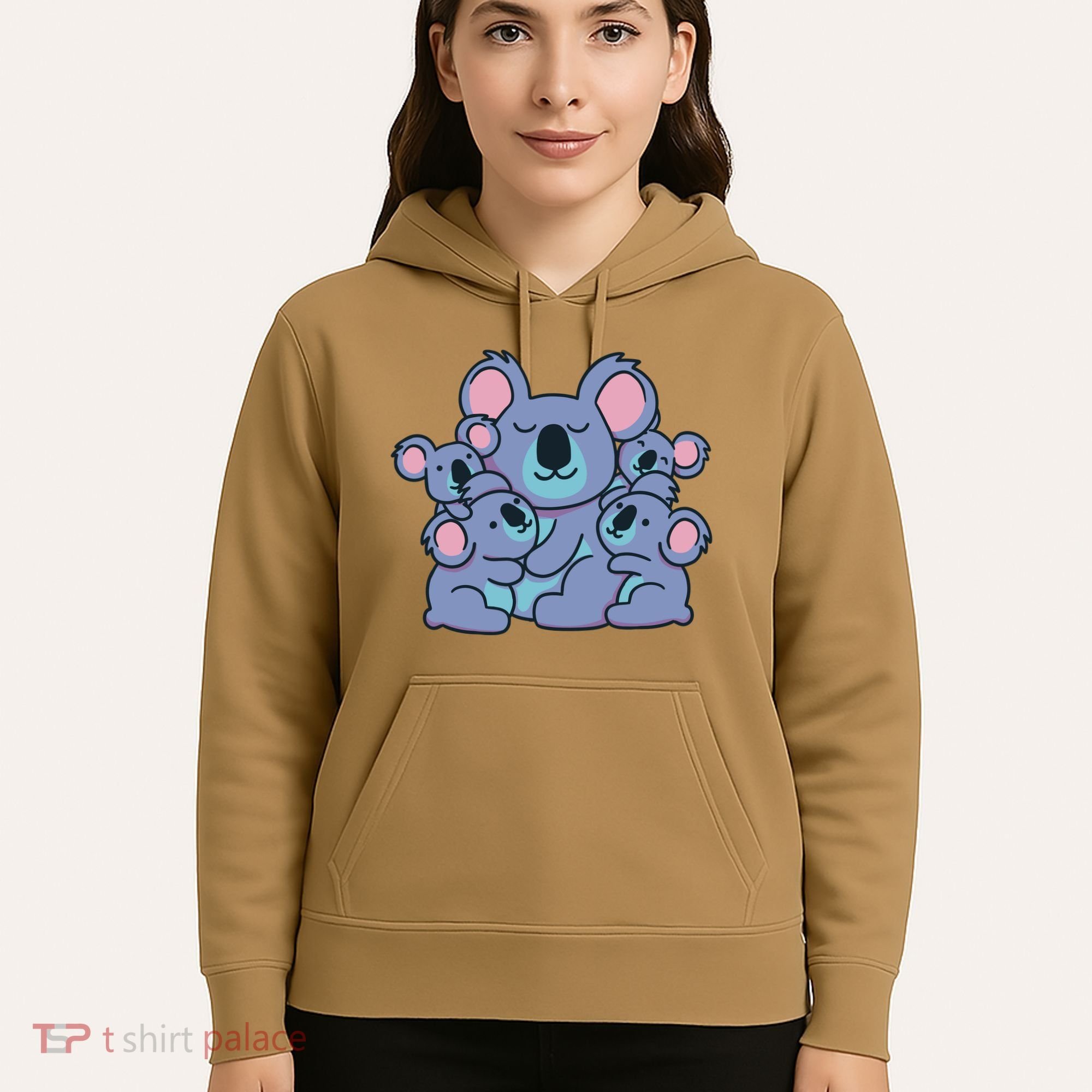 Cute Koala Family Hoodie