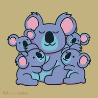 Cute Koala Family Long Sleeve Shirt thumb 2