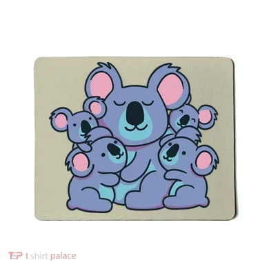 Cute Koala Family Mousepad
