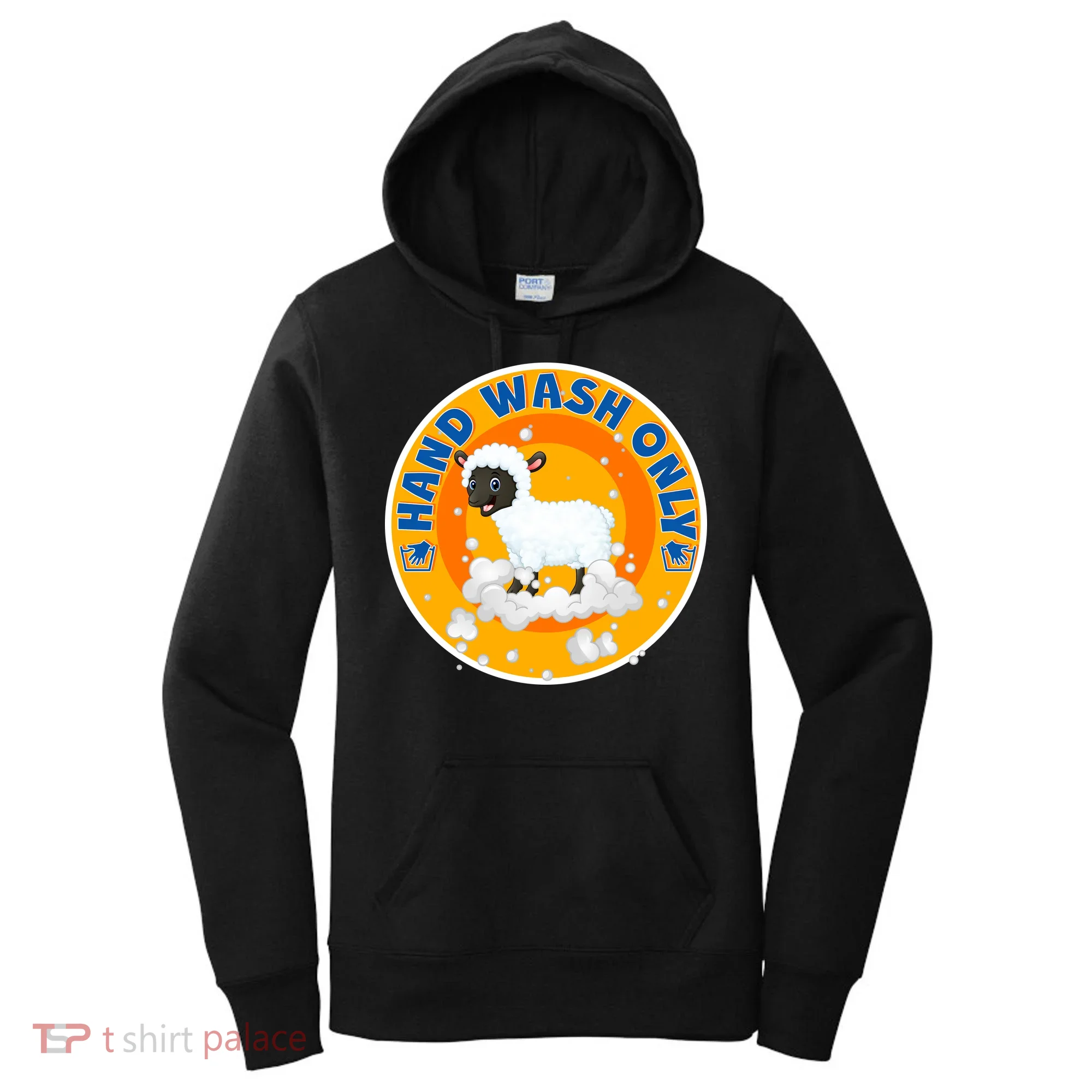 Cute Lamb Sheep Hand Wash Only Women's Hoodie