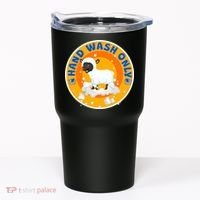 Cute Lamb Sheep Hand Wash Only Tumbler thumb 0