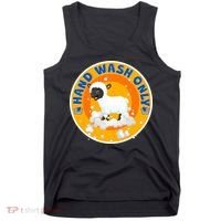Cute Lamb Sheep Hand Wash Only Tank Top thumb 0