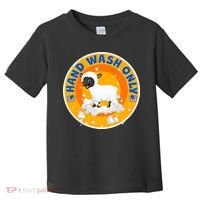 Cute Lamb Sheep Hand Wash Only Toddler T-Shirt thumb 0