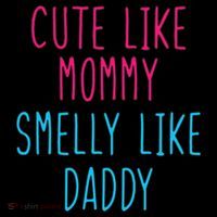 Cute Like Mommy Smelly Like Daddy Coffee Mug thumb 5