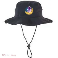 Cute Little Astronaut Drinking Coffee Bucket Hat thumb 0