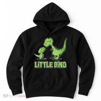 Cute Little Dino Dinosaur Little Younger Sibling Hoodie thumb 0