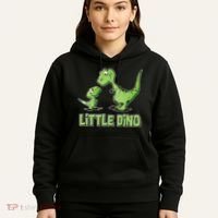 Cute Little Dino Dinosaur Little Younger Sibling Hoodie thumb 5