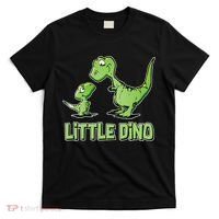 Cute Little Dino Dinosaur Little Younger Sibling T-Shirt thumb 0