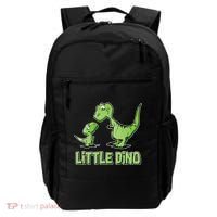 Cute Little Dino Dinosaur Little Younger Sibling Backpack thumb 0