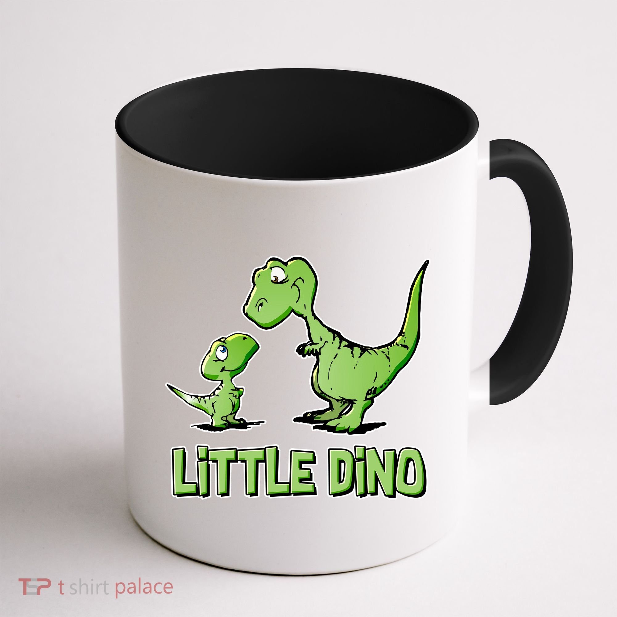 Cute Little Dino Dinosaur Little Younger Sibling Coffee Mug