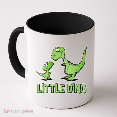 Cute Little Dino Dinosaur Little Younger Sibling Coffee Mug
