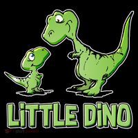 Cute Little Dino Dinosaur Little Younger Sibling Coffee Mug thumb 5