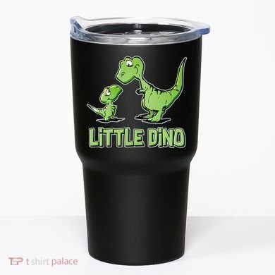 Cute Little Dino Dinosaur Little Younger Sibling Tumbler
