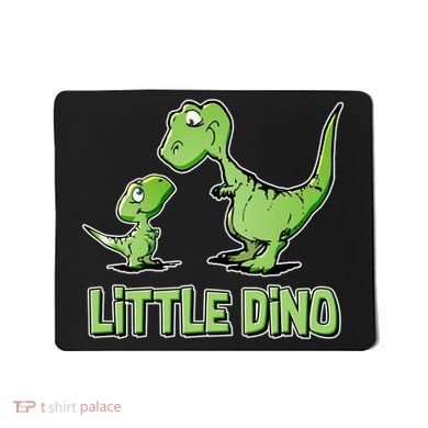 Cute Little Dino Dinosaur Little Younger Sibling Mousepad