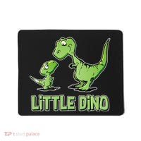 Cute Little Dino Dinosaur Little Younger Sibling Mousepad thumb 0