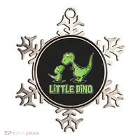 Cute Little Dino Dinosaur Little Younger Sibling Ornament thumb 0