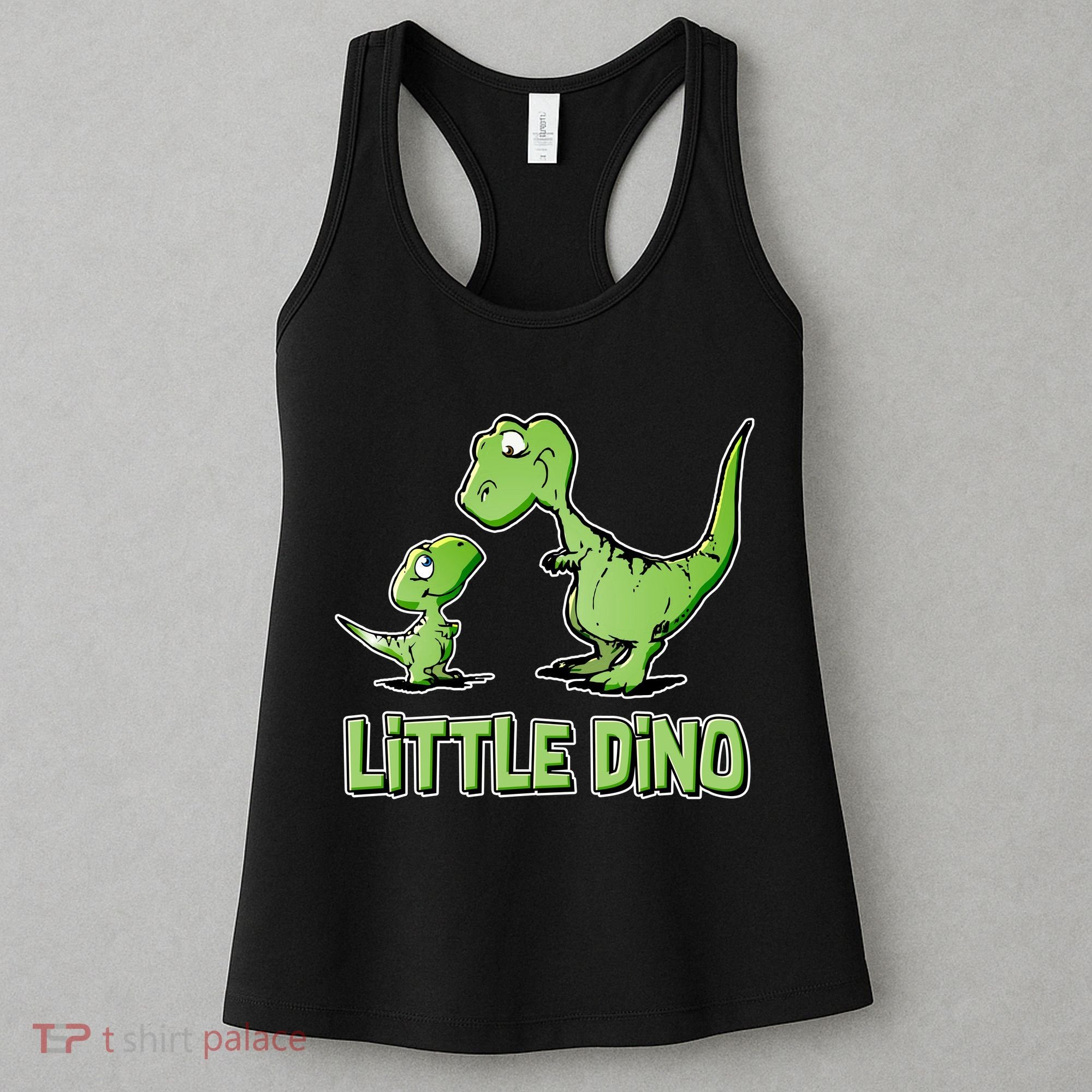 Cute Little Dino Dinosaur Little Younger Sibling Women's Tank Top