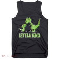 Cute Little Dino Dinosaur Little Younger Sibling Tank Top thumb 0