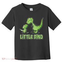Cute Little Dino Dinosaur Little Younger Sibling Toddler T-Shirt thumb 0