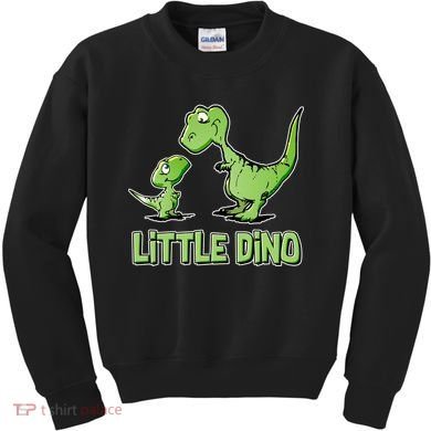 Cute Little Dino Dinosaur Little Younger Sibling Kids Sweatshirt