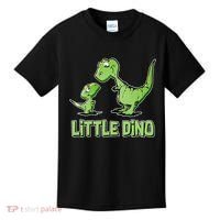 Cute Little Dino Dinosaur Little Younger Sibling Kids T-Shirt thumb 0