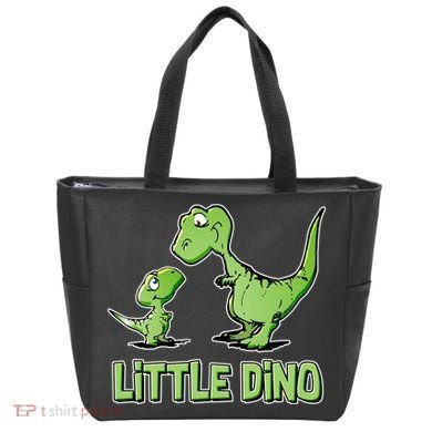 Cute Little Dino Dinosaur Little Younger Sibling Tote Bag