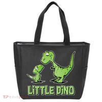Cute Little Dino Dinosaur Little Younger Sibling Tote Bag thumb 0