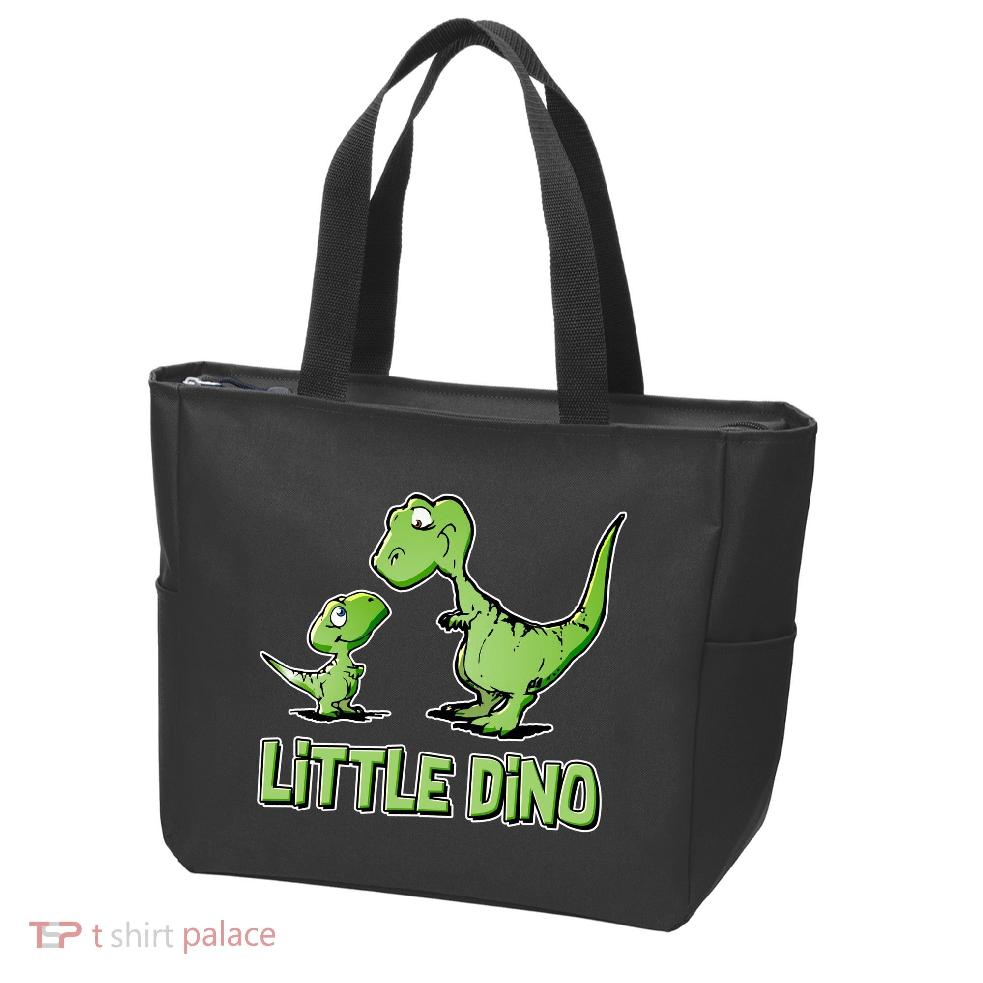 Cute Little Dino Dinosaur Little Younger Sibling Tote Bag