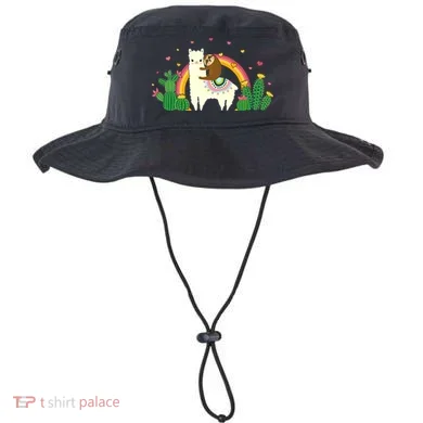 Cute Llama Sloth Love Bucket Hat