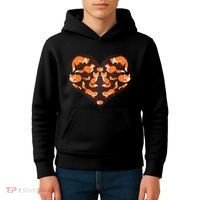 Cute Love Heart Foxes Kids Hoodie thumb 4