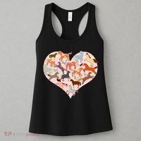 Cute Love Heart Horses Women's Tank Top thumb 3