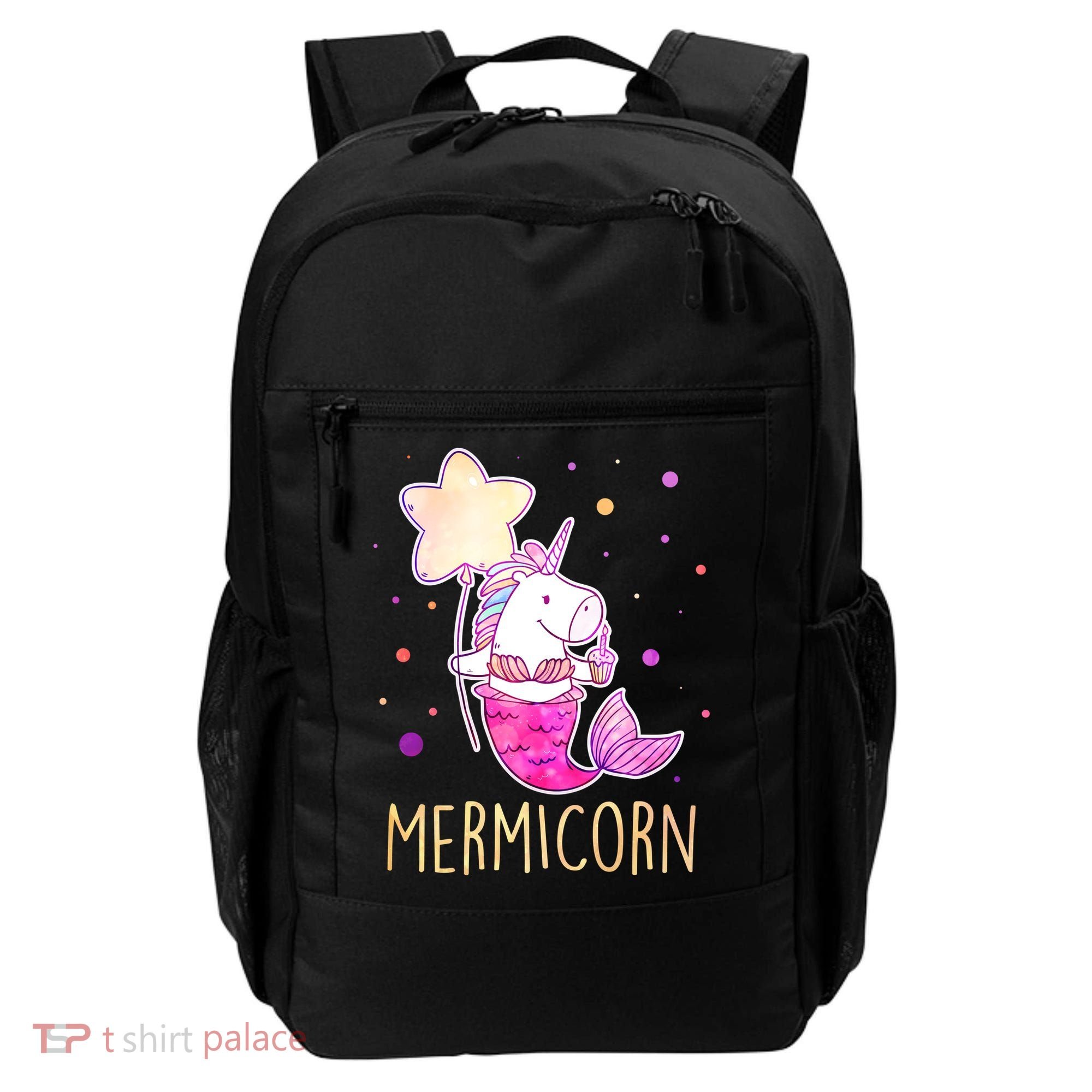 Cute Magical Mermicorn Unicorn Mermaid Backpack