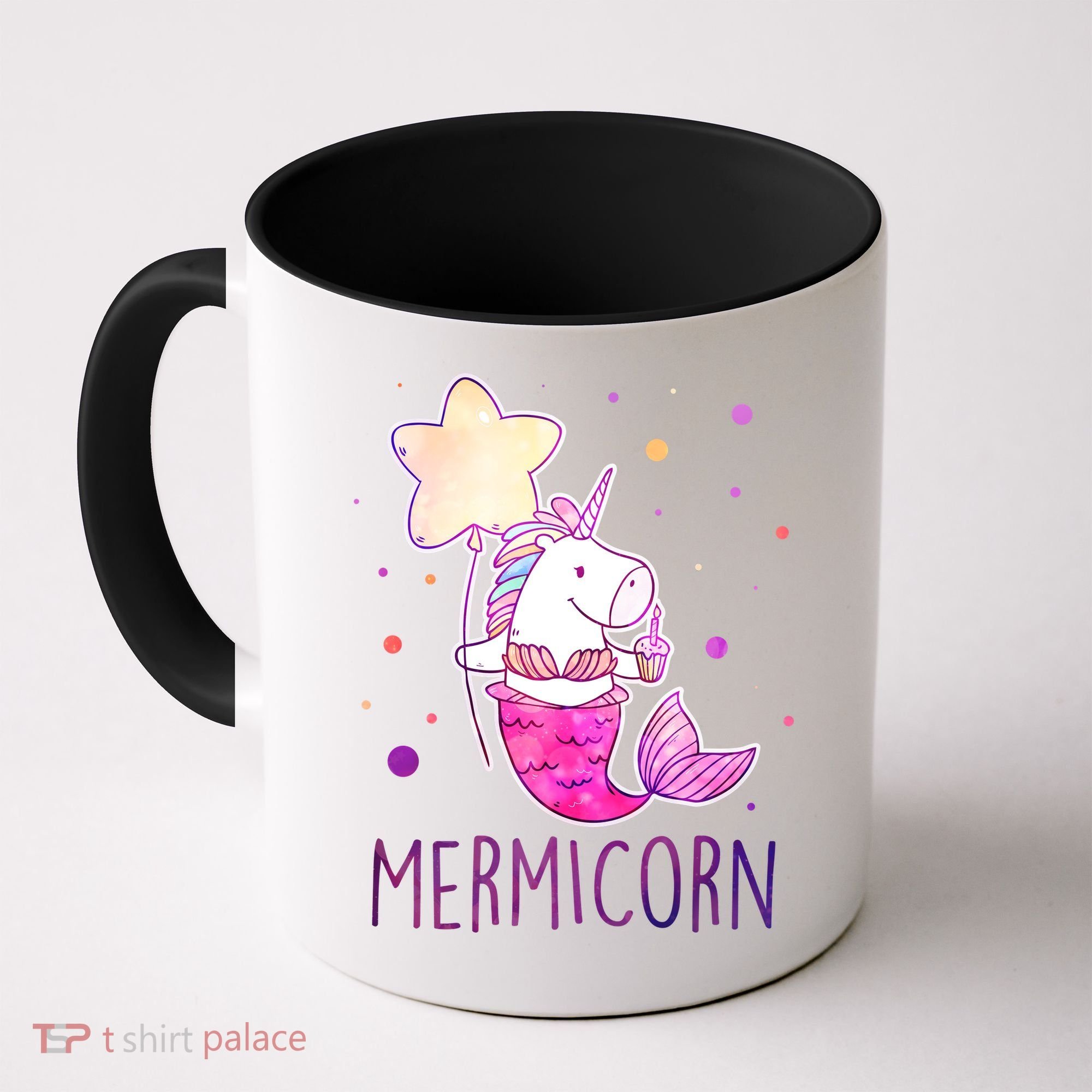 Cute Magical Mermicorn Unicorn Mermaid Coffee Mug