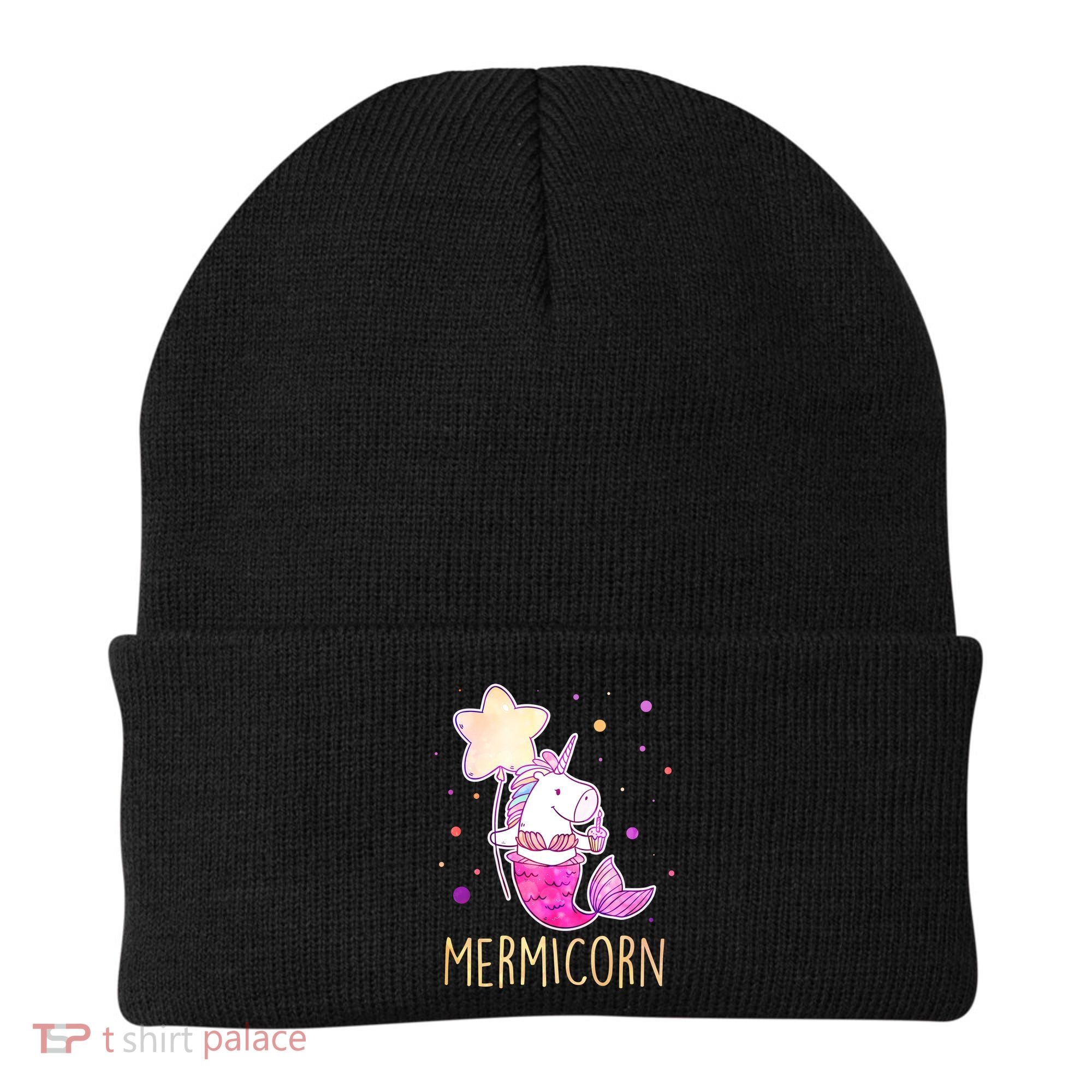 Cute Magical Mermicorn Unicorn Mermaid Beanie