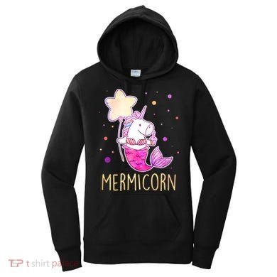 Cute Magical Mermicorn Unicorn Mermaid Women's Hoodie