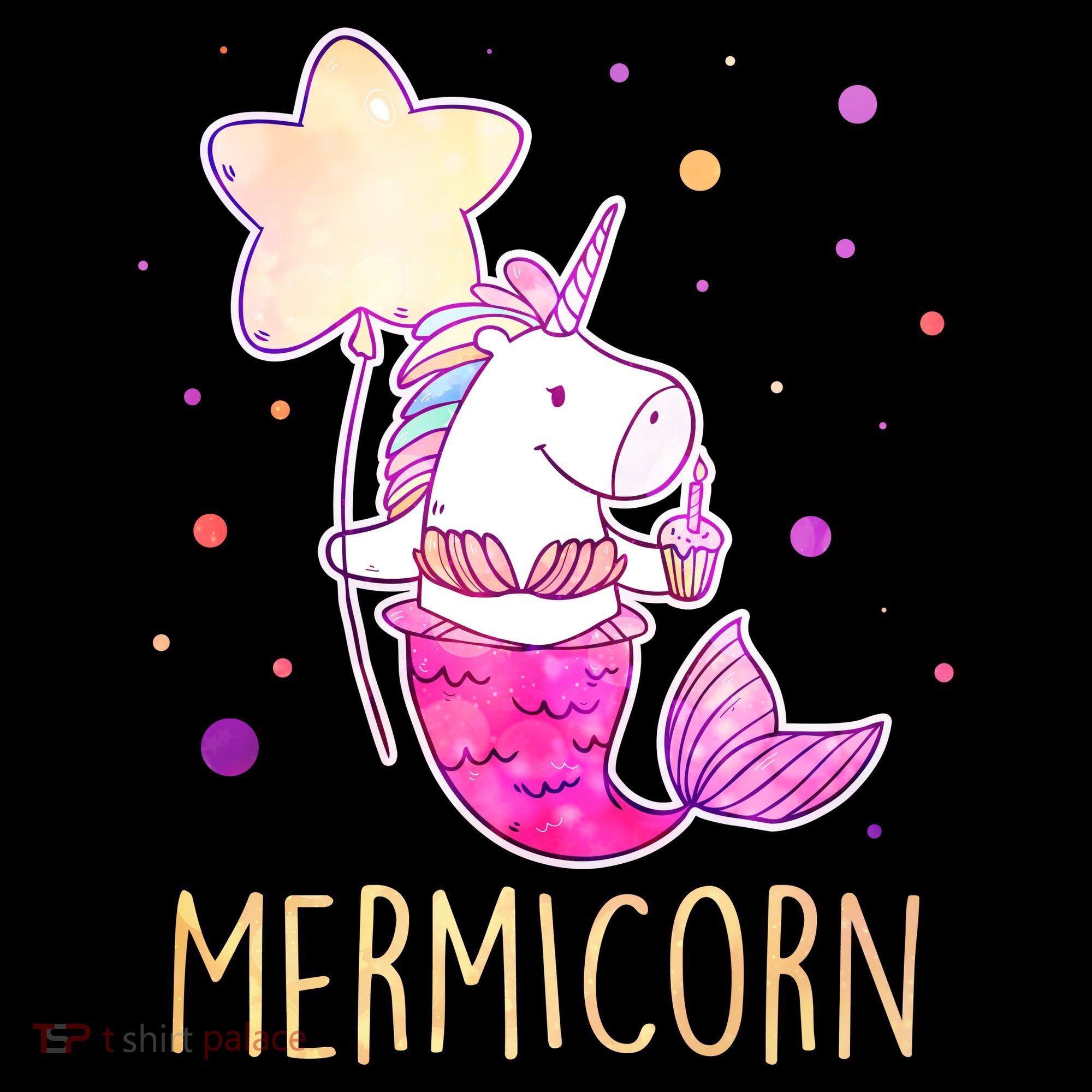 Cute Magical Mermicorn Unicorn Mermaid Women's Hoodie