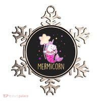 Cute Magical Mermicorn Unicorn Mermaid Ornament thumb 0