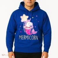 Cute Magical Mermicorn Unicorn Mermaid Hoodie thumb 2