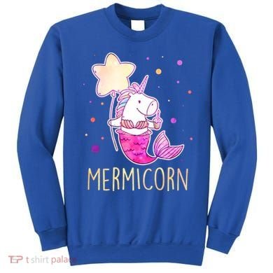 Cute Magical Mermicorn Unicorn Mermaid Sweatshirt