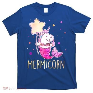 Cute Magical Mermicorn Unicorn Mermaid T-Shirt