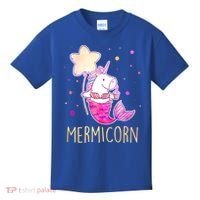Cute Magical Mermicorn Unicorn Mermaid Kids T-Shirt thumb 0